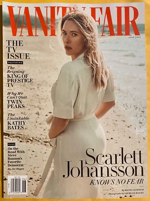 SCARLETT JOHANSSON vanity fair KATHY BATES Molly gordon RO KHANNA John landgraf - Image 1 of 4