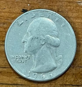 1966 Washington Quarter - Picture 1 of 2