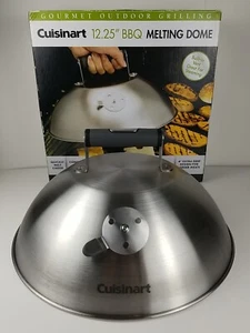 Cuisinart 12,25 Zoll BBQ Schmelzkuppel Edelstahl Grillen Neu im Karton - Bild 1 von 9
