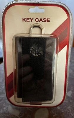 NEW SEALED RELIC  Black Key Case 6 Hooks Leather - Image 1 of 4