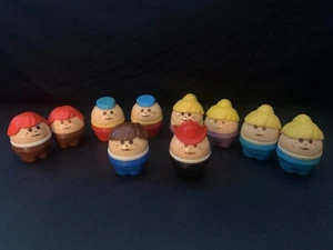 Little People Tottle Tots Fisher Price Lote (10) Figuras Niña Niño Marinero Bombero - Imagen 1 de 3