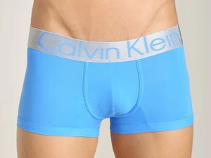 Calvin klein Men's Icon Micro Low Rise Trunks, Aquarius Blue, Size X-Large - Picture 1 of 4