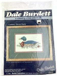 Kit punti croce Country Decoy Duck contati Dale Burdett CK295 1986 - Foto 1 di 8