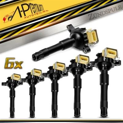 6x Ignition Coil Module for BMW E36 E46 320i 325i 328i M3 Z3 E53 X5 E39 94-04 - Image 1 of 4