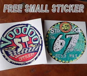 Adesivi, Surf, Auto Truccate, Camper, Vecchia Scuola - Picture 1 of 1