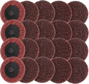 ABN Oberflächenbehandlungsscheiben - 2 Zoll, mittlere Körnung, 25er-Pack, bestes Preis-Leistungs-Verhältnis - Bild 1 von 3