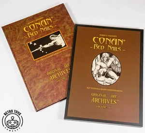 Conan Red Nails Original Art Archives HC Volume 1 SEHR GUTER ZUSTAND Barbar - Picture 1 of 12