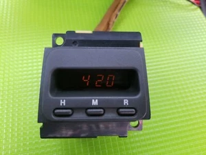 1 Complete 98-01 Honda CR-V CRV Dash Digital Clock OEM REBUILT AND TESTED - Picture 1 of 7