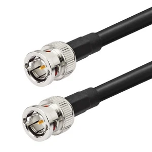 SDI BNC Male Belden 1694A Cable 1m for CCTV HD-SDI/3G-SDI/4K/8K Security Camera - Picture 1 of 7