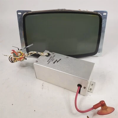 Wide Screen CRT & HV Power Supp From HP 1610A Logic Analyzer Clinton Electronics - Image 1 of 4