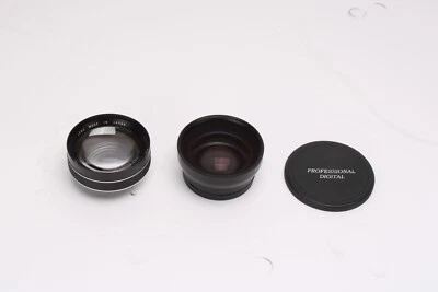 Tiffen HCE Pocket Telephoto and 43mm 0.75x Wide Converter Lens Lot of 2 - Image 1 of 4