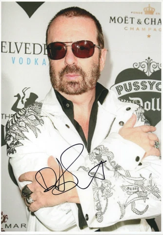 DAVE STEWART - Signed 12x8 Photograph - MUSIC - SINGER Cover