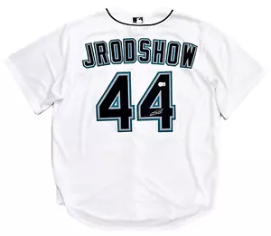 Julio Rodríguez Seattle Mariners Signed "JRODSHOW" Nike White Jersey BAS - Picture 1 of 3