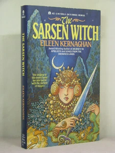 1st, signed by author, Grey Isles 3: The Sarsen Witch by Eileen Kernaghan (1989) - Picture 1 of 3