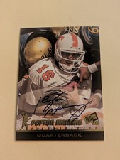 1998 PEYTON MANNING PRESS PASS AUTOGRAPH ROOKIE CARD W/CRISP & SHARP AUTO