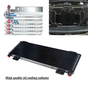 Tru-Cool 40000 40k GVW Transmission Oil Cooler Low-Pressure Drop LPD47391 Black - Picture 1 of 9