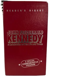 Reader’s Digest John Fitzgerald Kennedy - 3 tapes with 2 sealed - VHS JFK - Picture 1 of 4