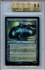 MTG Jace the Mind Sculptor BGS 9.5 FTV Twenty Magic Mystic Foil Amricons 8726