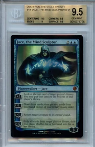 MTG Jace the Mind Sculptor BGS 9.5 FTV Twenty Magic Mystic Foil Amricons 8726 - Picture 1 of 2