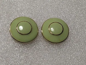 Vintage Green Earrings NO BACKS - Picture 1 of 2