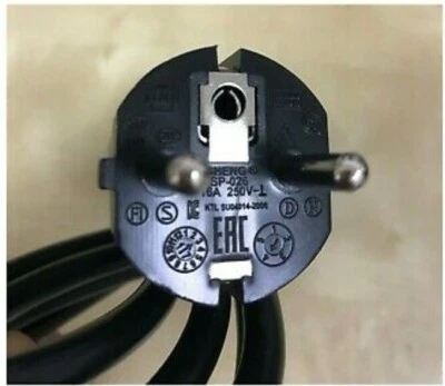 NEW EU 2m EU Power Cable Lead for PC Computers - Image 1 of 2