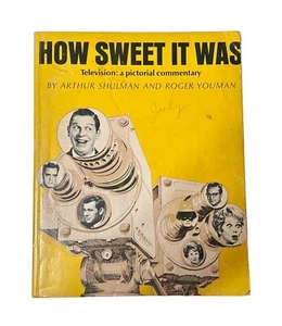 How Sweet It Was, libro ilustrado de televisión temprano 6 firmas autógrafo actor locutor - Imagen 1 de 18
