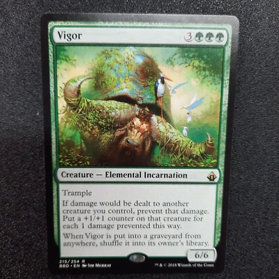Magic the gathering, Vigor, Battlebond, Elemental, English, NM - Image 1 of 4