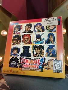 1999 Samurai Shodown 2 For SNK Neo Geo Pocket Color w/ Manual Great Condition - Picture 1 of 4