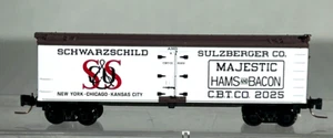 MICRO-TRAINS Z 40' WOOD REEFER SERIES #7 BLACKCHILD & SULZBERGER CO 51800140 - Imagen 1 de 3