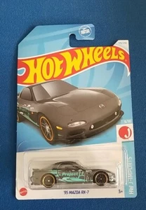 2024 Hot Wheels Kroger Frys Exclusive '95 Mazda RX-7 (gray) HW J-Imports #170 - Picture 1 of 6