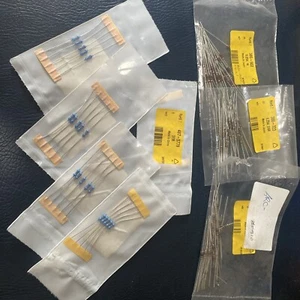 Job Lot ARCOL Axial Thin Film Fixed Resistor RS 385-723, 910, 922, 487-5779, - Picture 1 of 4