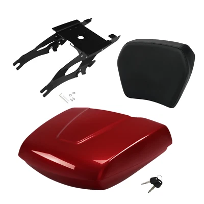 Low Profile Trunk Pad Mount Rack Fit For Indian Roadmaster 15-25 Ruby Metallic - Image 1 of 4