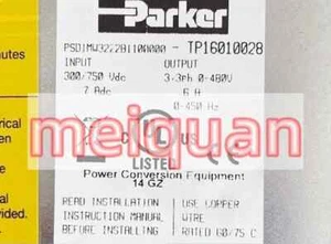 #duty free# Parker NEW PSD1MW3222B1100000 free shipping DHL/FedEX - Picture 1 of 5