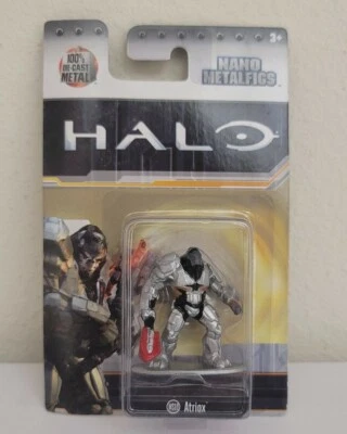 Figura coleccionable de metal fundido a presión Halo Nano Metalfigs Atriox MS10 Foto 1 de 4