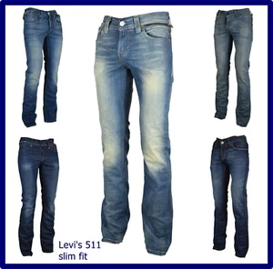 Levis 511 Slim Fit Herren Jeans Hose Neu W28 W 29 W30 W31 Straight Leg - Bild 1 von 51