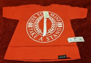Die For Mine, "Take a Stand", T-Shirt, Größe M, rot - NEU - Bild 1 von 3