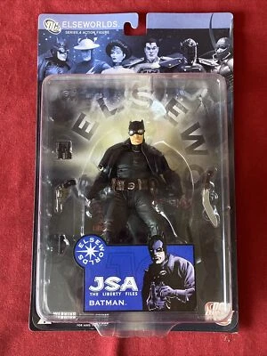 Boneco de ação DC Direct Elseworlds Series Batman arquivos JSA Liberty NOVO em perfeito estado - Imagem 1 de 3