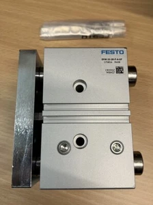 Festo Pneumatic Guided Cylinder - 170854, 32mm Bore, 20mm Stroke, DFM Series, - Picture 1 of 9