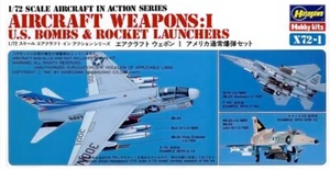 1/72 Hasegawa Aircraft US Bombs 3 pack 1, 11 and 12 - Picture 1 of 3