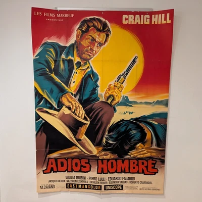 Seven Pistols for a Massacre - Spaghetti Western - 47"x63" French Poster - Image 1 of 4