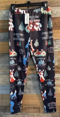 NWT Women’s SHESHOW Christmas Holiday Leggings size Medium M NEW Free Shipping - Image 1 of 4
