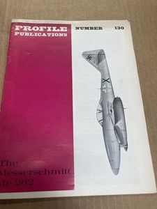 Profile Publications #130 MESSERSCHMITT Me262 WWII Airplane J.RICHARD SMITH - Picture 1 of 2