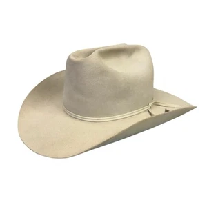 Resistol Cowboy Hat Self Conforming 20X Beaver 5 Star 7 1/4 Made in Texas - Picture 1 of 13