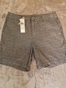 CALVIN KLEIN - Men's Chino Shorts 34 W Grey 100% Cotton Bnwt - Picture 1 of 11