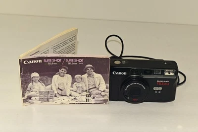 Câmera de Filme 35mm Canon Sure Shot Tele Max Point & Shoot - Imagem 1 de 4