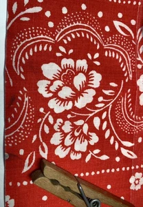 2 Tastemaster Red Bandanna Cotton Blend Pillowcases Standard 286 - Picture 1 of 13