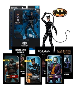 McFarlane Toys DC Catwoman Batman Returns Deluxe Edición Teatral JUEGO DE PAQUETE Foto 1 de 4