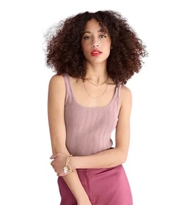 J.Crew Supersculpt scoopneck sweater-tank in Pale purple SZ S - Picture 1 of 9
