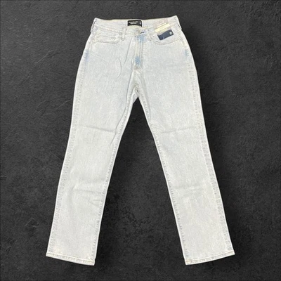 Abercrombie & Fitch Signature Stretch Athletic Straight Leg Blue Jeans 30 Waist - Image 1 of 4