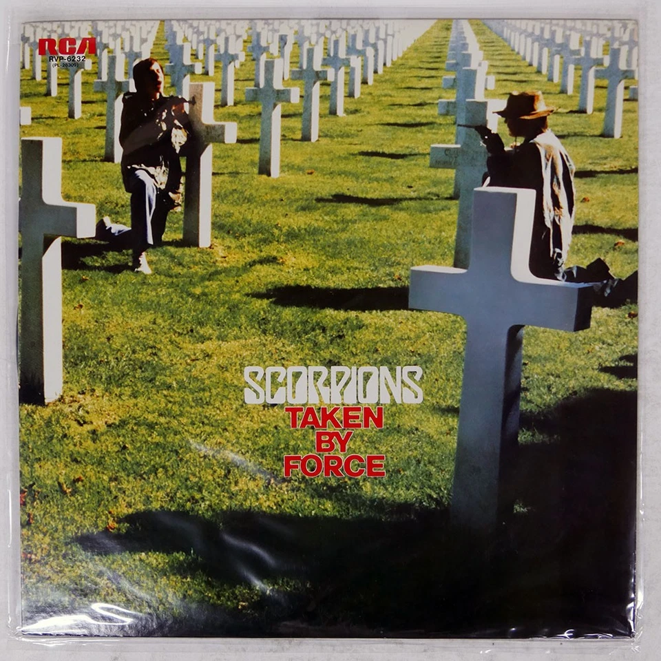 SCORPIONS TAKEN BY FORCE RCA RVP6232 Japan INSERT VINYL LP Foto 1 de 1